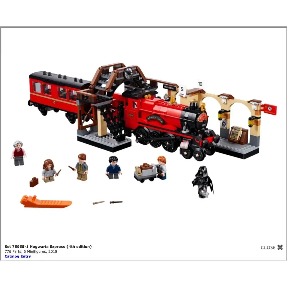 75955 Hogwarts Express {4th edition} Lego Set